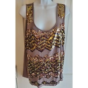 plus size sequin tank tops